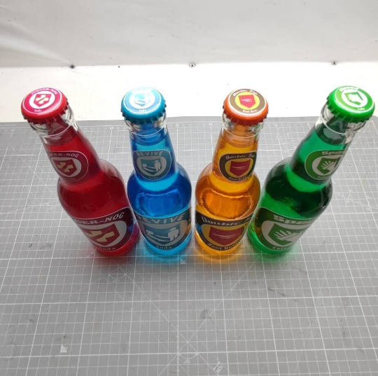 Pack de 4 botellas de beneficios